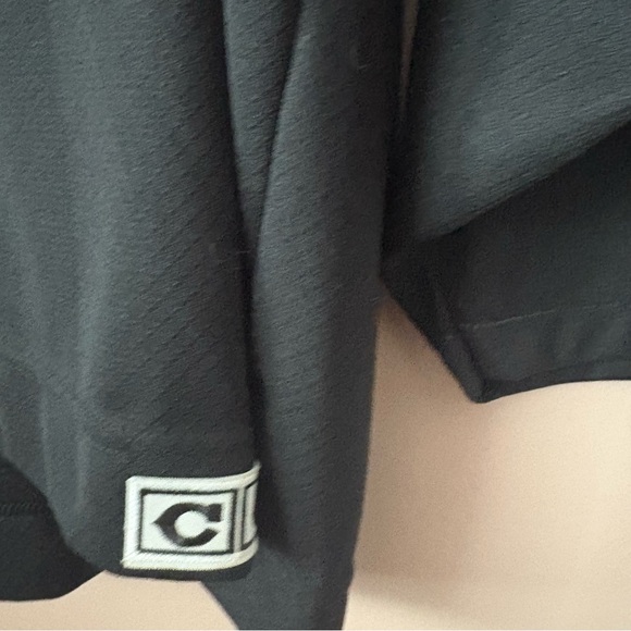 💚CCM Black Bruins Jersey with White Logo - Picture 2 of 7